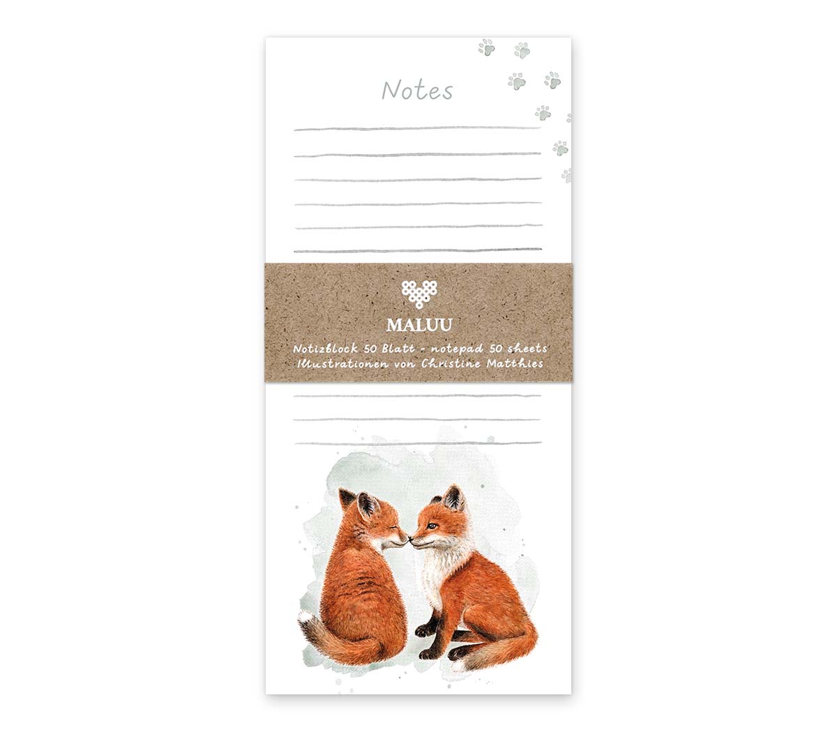 MALUU NOTES Fox Frieds