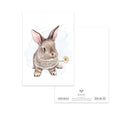 MALUU Postkarte Daisy Bunny