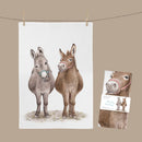 MALUU Geschirrtuch Cheeky Donkeys
