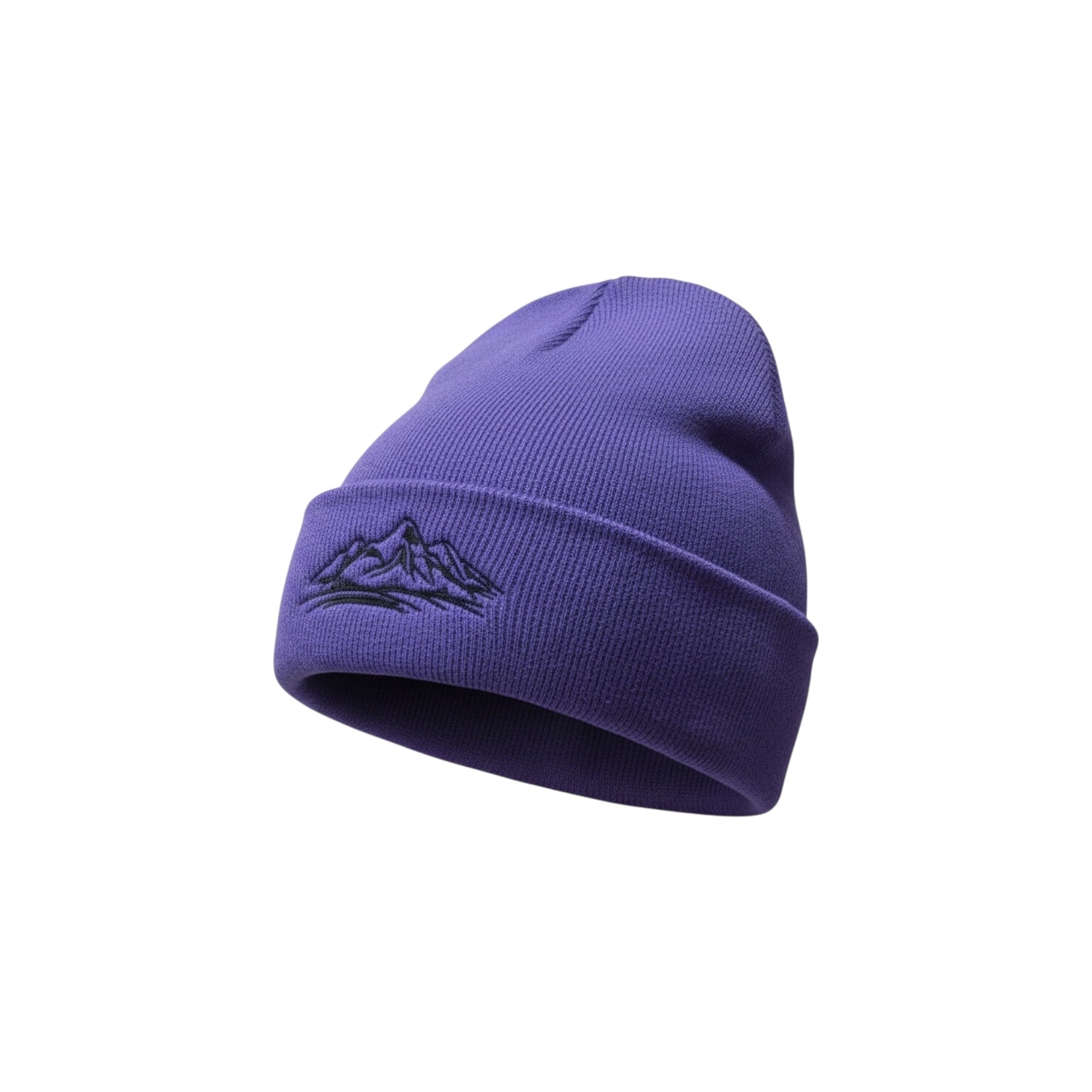 Bergverliebt® Lebensgfui Beanie"Berg" Lila