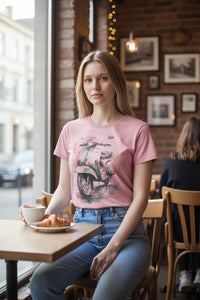 Almtracht® Damen-Tshirt "La Dolce Vita" Pink Washed