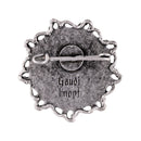 Gaudiknopf "Servus" verziert