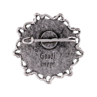 Gaudiknopf "Servus" verziert