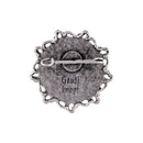 Gaudiknopf "Wuide Hehna" verziert