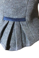 Litzlfelder Strickjacke "Maria" Marineblau
