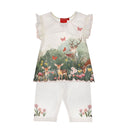 Kleinkinder-Set "Hirschfamilie" Shirt + Leggings