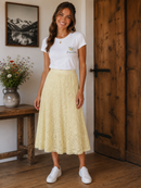 T-Shirt „Dolce Vita Zitrone“ – Herzstück by Bergverliebt®
