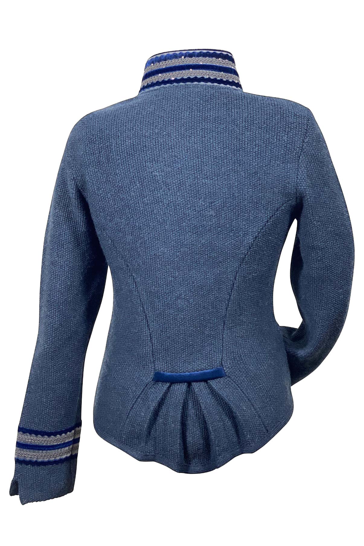 Litzlfelder Strickjacke "Maria" Marineblau