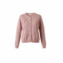 Strickjacke „Alpenblüte“, Altrosa