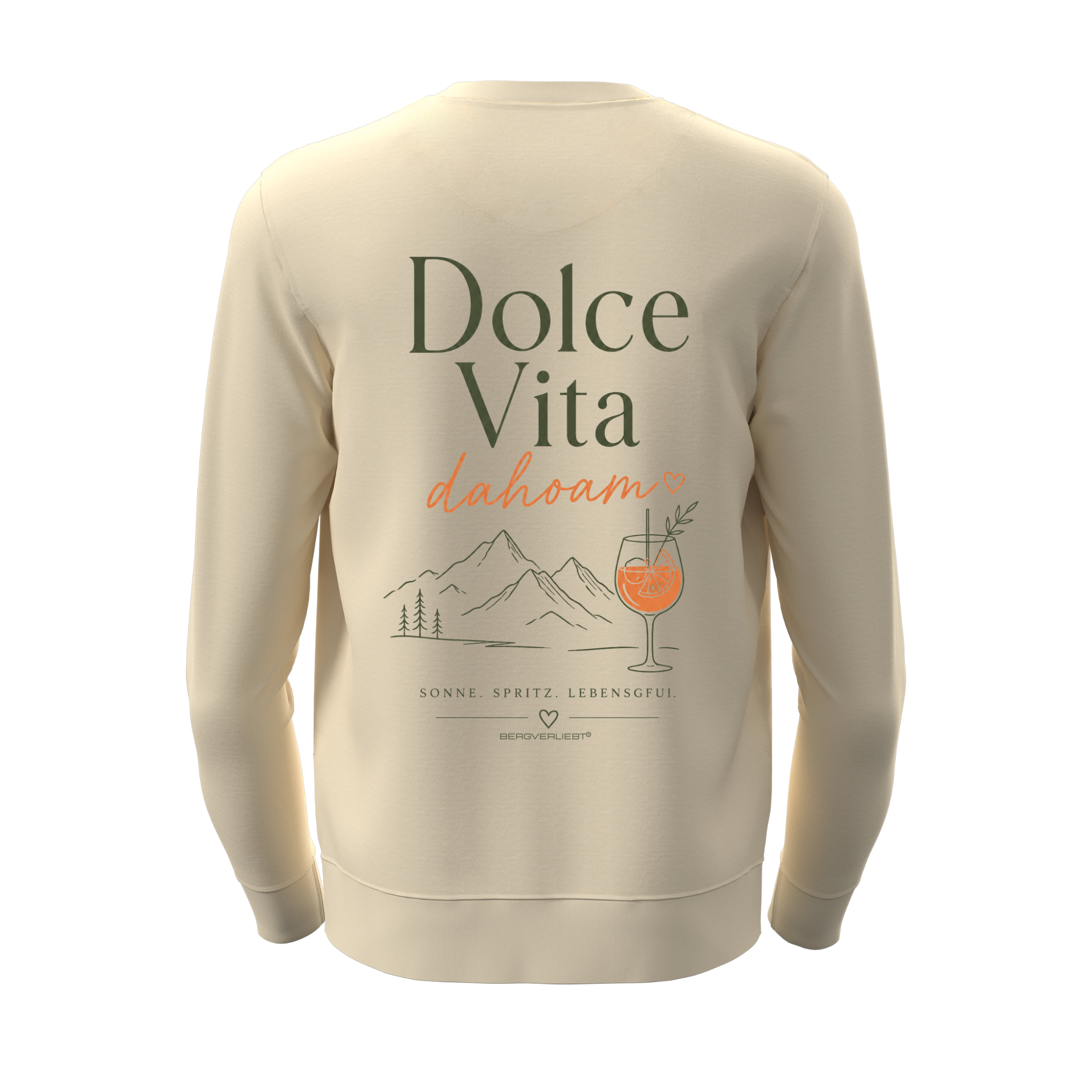 Sweatshirt „Dolce Vita dahoam“ Alpine Edition