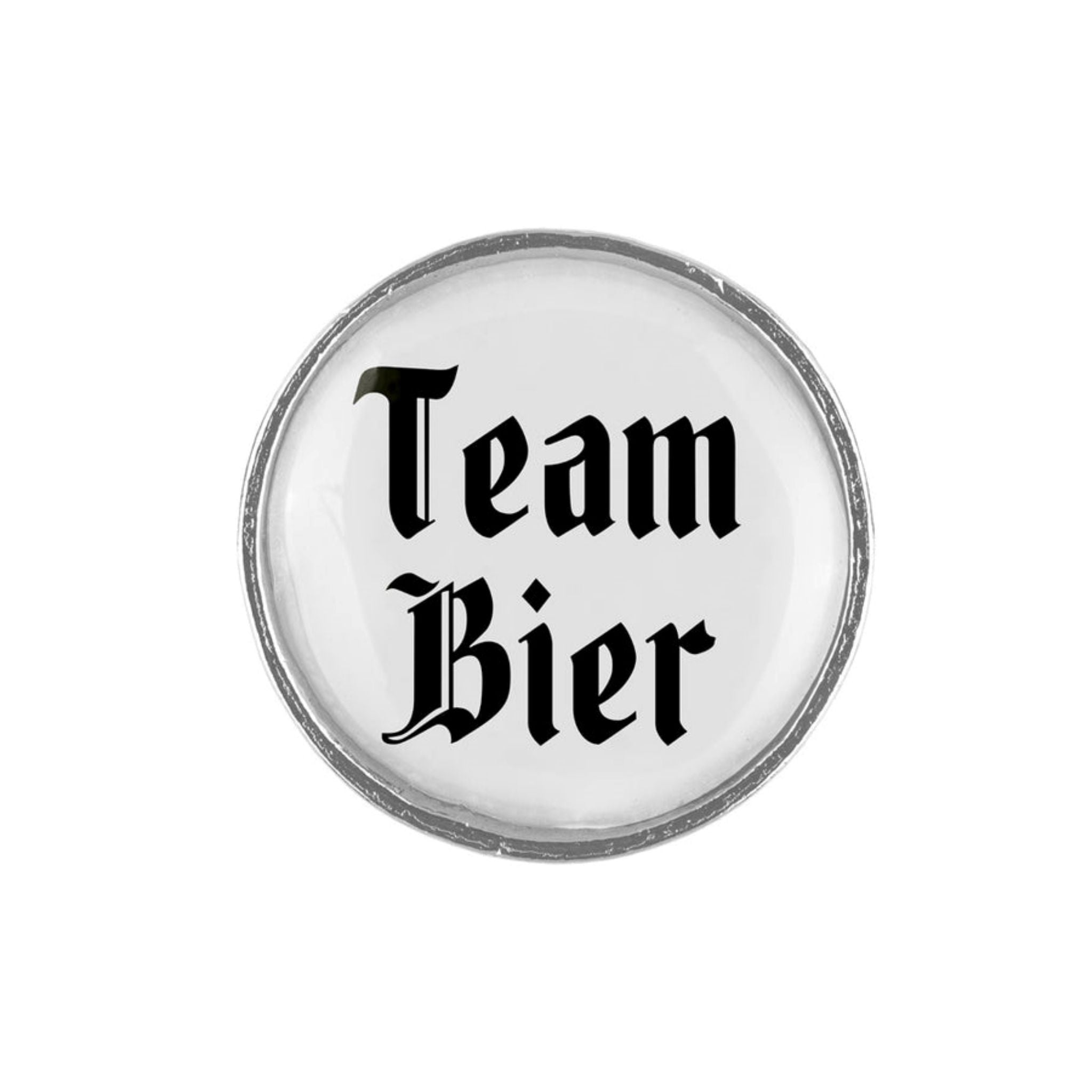 Gaudiknopf "Team Bier" schlicht