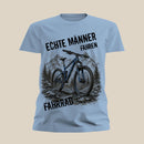 Almtracht® Tshirt "Echte Männer fahren Fahrrad" Modern
