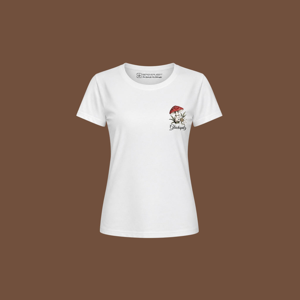T-Shirt „Glückspilz“ – Herzstück by Bergverliebt®