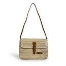 Bergverliebt®  Vintage Umhängestasche "Marie" beige