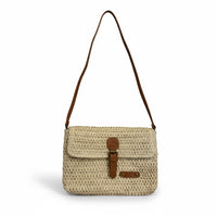 Bergverliebt®  Vintage Umhängestasche "Marie" beige