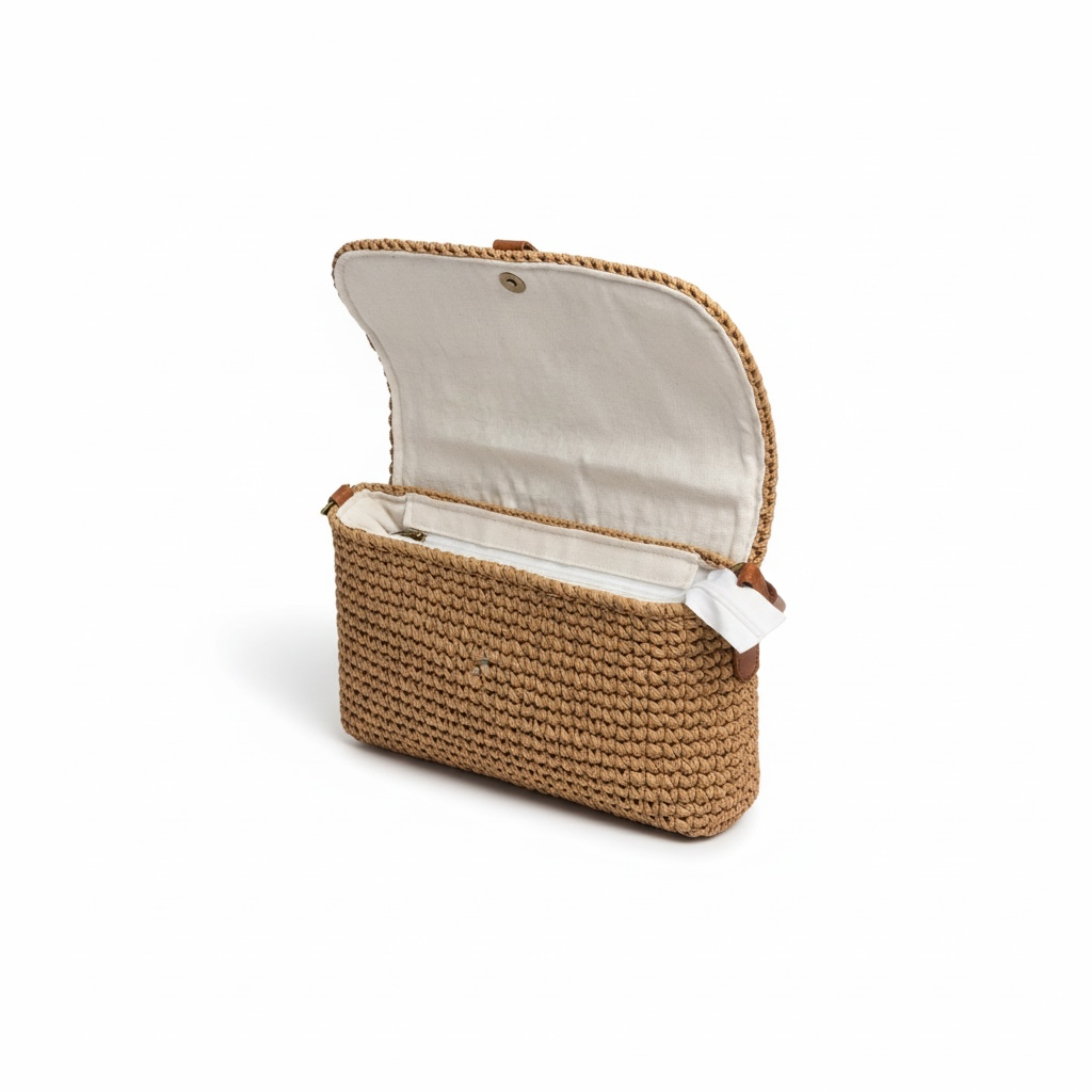 Bergverliebt®  Vintage Umhängestasche "Marie" braun