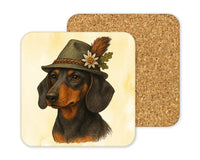 Untersetzer 4er-Set "Bayern Dackel"