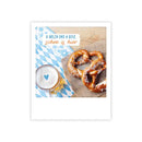 Photo-Postkarte "a brezn und a bier, schee is hier"