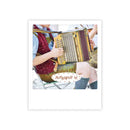 Photo-Postkarte "aufgspuit is akkordeon"