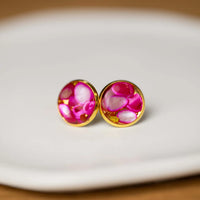 Cerise-Glow-Ohrstecker