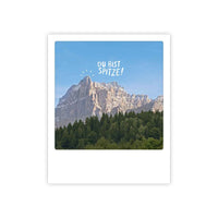 Photo-Postkarte "bu bist spitze"