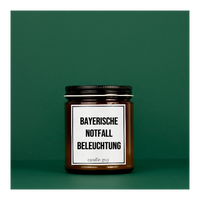 Duftkerze "Bayerische Notfallbeleuchtung"
