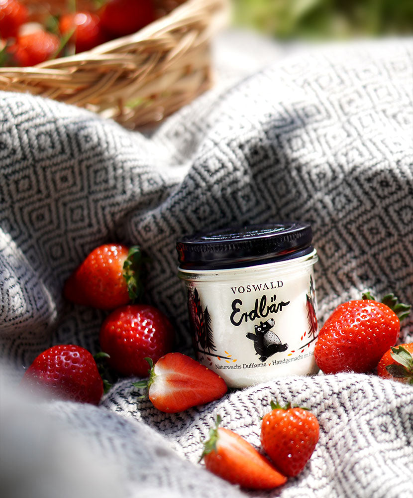 Voswald Duftkerze - Erdbär