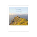 Photo-Postkarte "hike more worry less"