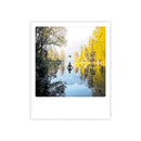 Photo-Postkarte "mountain lake lady"
