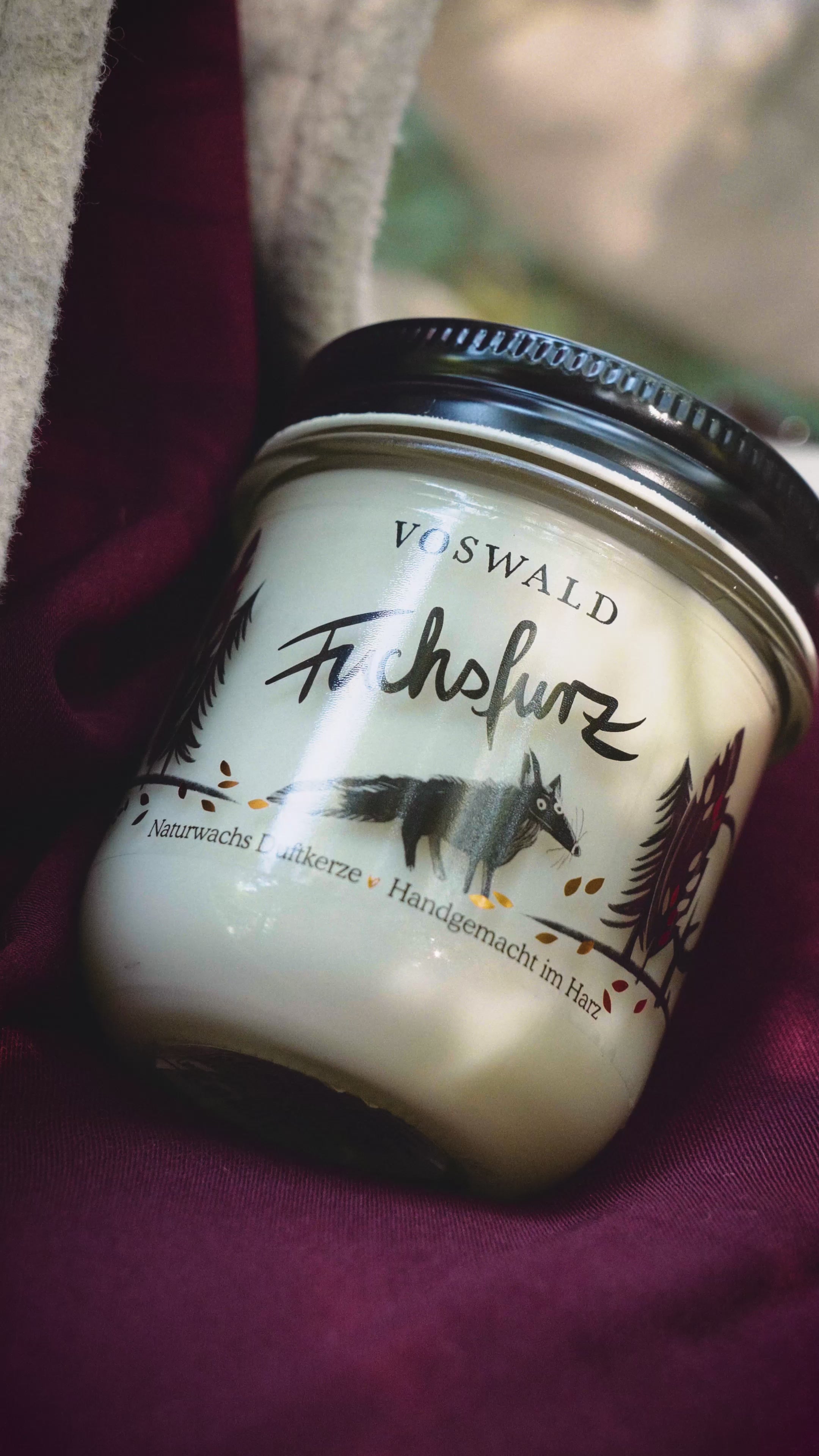 Voswald Duftkerze - Fuchsfurz