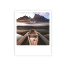 Photo-Postkarte "relax boat"