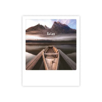 Photo-Postkarte "relax boat"