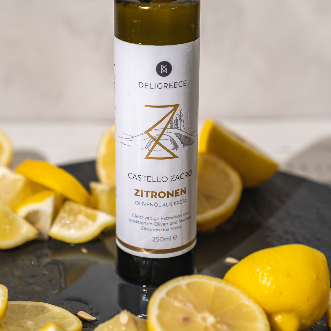 Castello Zacro Zitronen-Olivenöl 250 ml