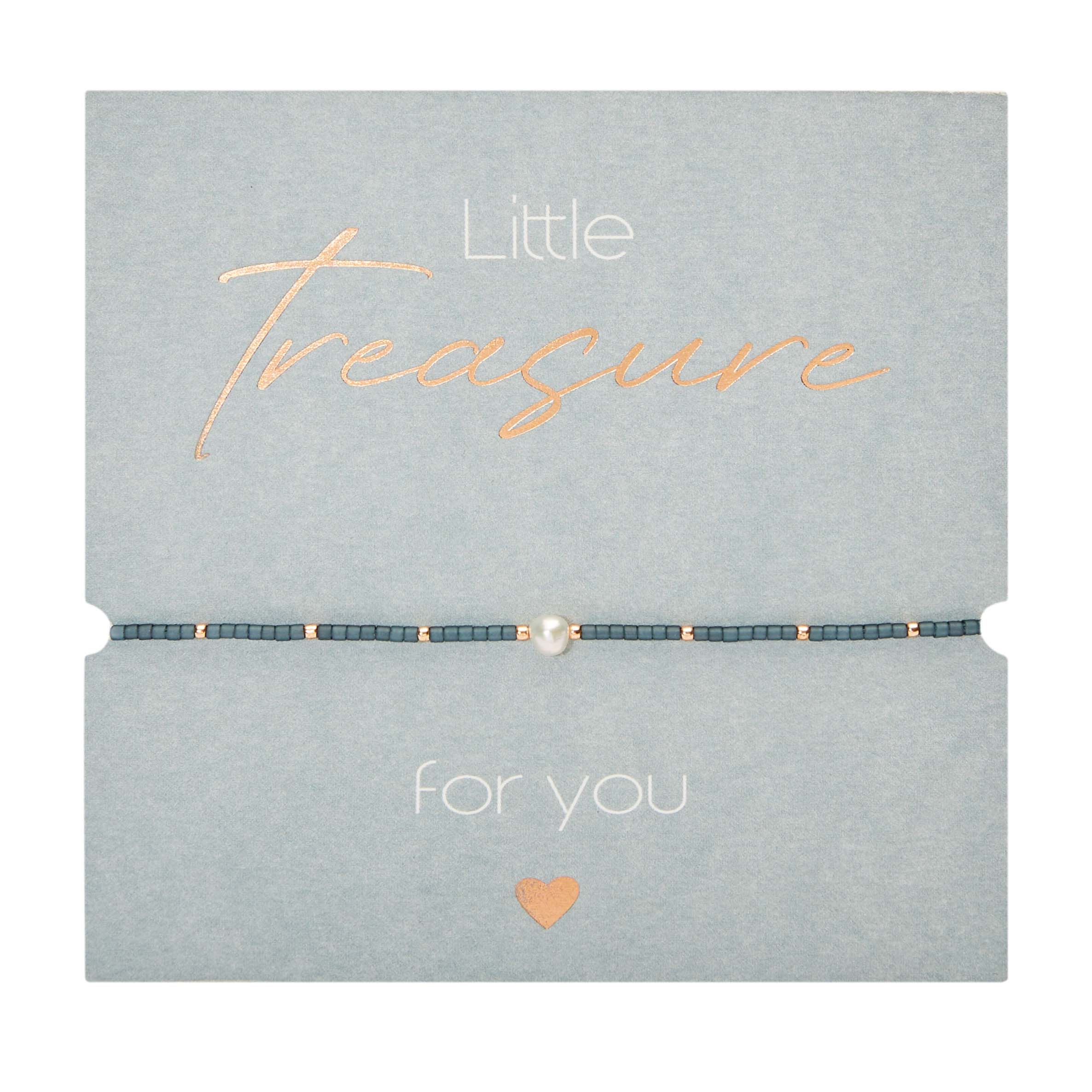 Armband - "Little Treasure" - Petrol