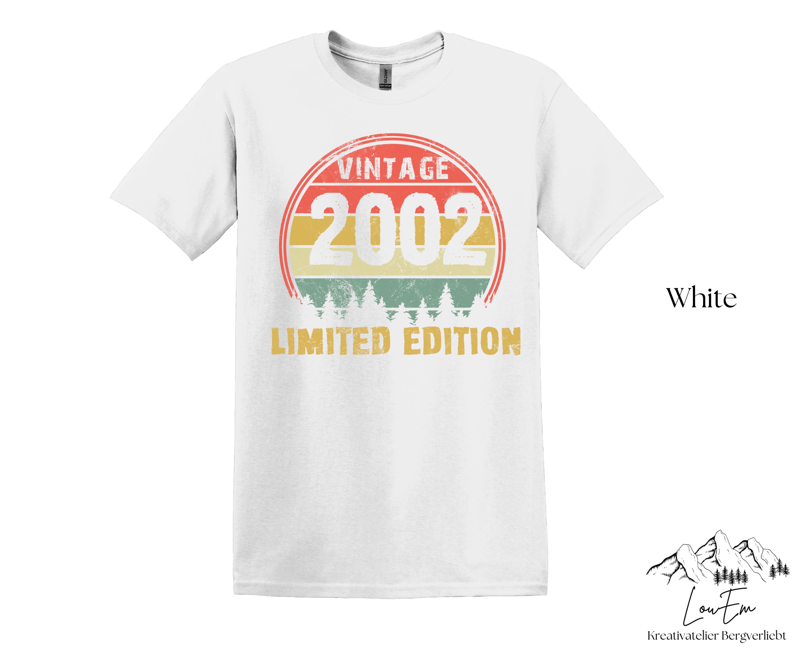 Shirt Vintage Limited Edition 2002 White 5XL